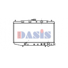 100880N AKS DASIS Радиатор, охлаждение двигателя