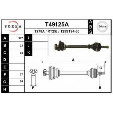 T49125A EAI Приводной вал