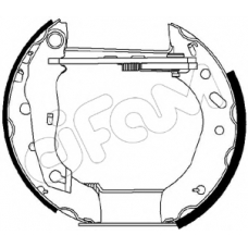 151-151 CIFAM Комплект тормозных колодок