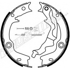 046.223K TRUSTING Комплект тормозных колодок, стояночная тормозная с