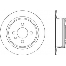 BDR1079.10 OPEN PARTS Тормозной диск