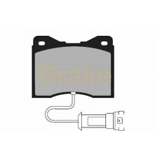 PA485 BRAKE ENGINEERING Комплект тормозных колодок, дисковый тормоз