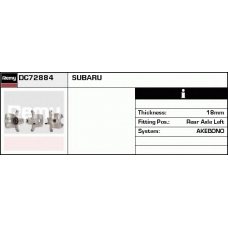 DC72884 DELCO REMY Тормозной суппорт