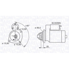 063296842010 MAGNETI MARELLI Стартер