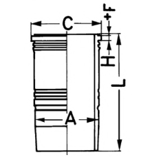 89186120 KOLBENSCHMIDT Гильза цилиндра