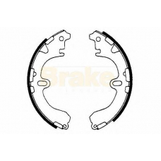 SH2366 BRAKE ENGINEERING Комплект тормозных колодок