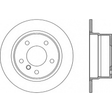 BDR1890.10 OPEN PARTS Тормозной диск