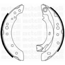 53-0025 METELLI Комплект тормозных колодок