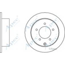 DSK2667 APEC Тормозной диск
