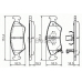 0 986 424 725 BOSCH Комплект тормозных колодок, дисковый тормоз