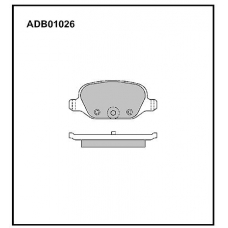 ADB01026 Allied Nippon Тормозные колодки