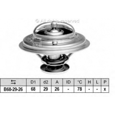 7.8502S FACET Термостат, охлаждающая жидкость