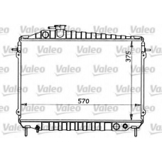 730421 VALEO Радиатор, охлаждение двигателя