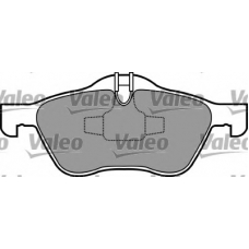 597382 VALEO Комплект тормозных колодок, дисковый тормоз