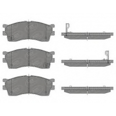 SP 441 PR SCT Комплект тормозных колодок, дисковый тормоз
