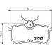 MDK0184 MINTEX Комплект тормозов, дисковый тормозной механизм