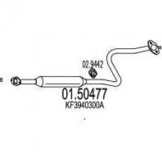 01.50477 MTS Средний глушитель выхлопных газов