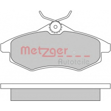 1170163 METZGER Комплект тормозных колодок, дисковый тормоз