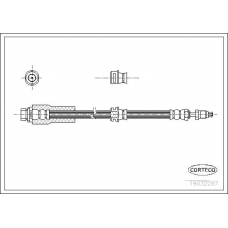 19032287 CORTECO Тормозной шланг