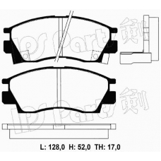 IBD-1529 IPS Parts Комплект тормозных колодок, дисковый тормоз