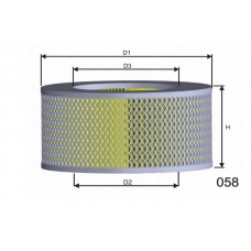 R744A MISFAT Воздушный фильтр
