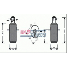 8907201 KUHLER SCHNEIDER Осушитель, кондиционер