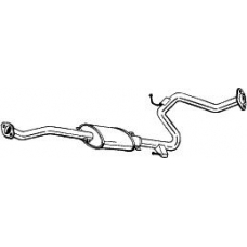 283-853 BOSAL Средний глушитель выхлопных газов