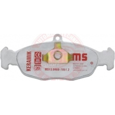 13-0460-7051-2-C-SET MASTER-SPORT Комплект тормозных колодок, дисковый тормоз