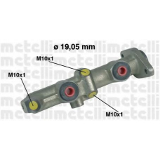 05-0075 METELLI Главный тормозной цилиндр