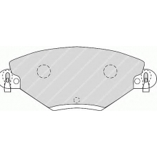 T0610153 RAMEDER Комплект тормозных колодок, дисковый тормоз