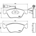 P 23 116 BREMBO Комплект тормозных колодок, дисковый тормоз