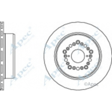 DSK331 APEC Тормозной диск