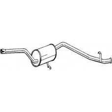 283-263 BOSAL Глушитель выхлопных газов конечный