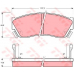GDB883 TRW Комплект тормозных колодок, дисковый тормоз