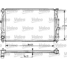 731537 VALEO Радиатор, охлаждение двигателя