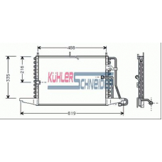 1820181 KUHLER SCHNEIDER Конденсатор, кондиционер