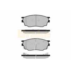 PA1427 BRAKE ENGINEERING Комплект тормозных колодок, дисковый тормоз