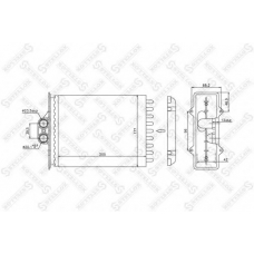 10-35056-SX STELLOX Теплообменник, отопление салона