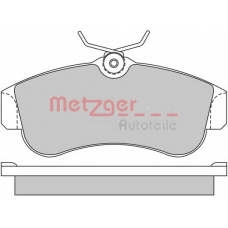 1170574 METZGER Комплект тормозных колодок, дисковый тормоз