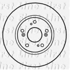 FBD1745 FIRST LINE Тормозной диск