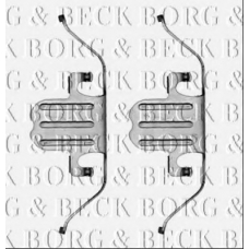 BBK1290 BORG & BECK Комплектующие, колодки дискового тормоза