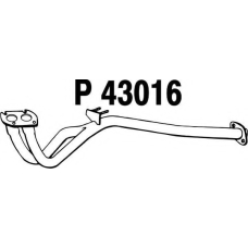 P43016 FENNO Труба выхлопного газа