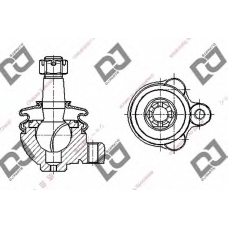 DB1125 DJ PARTS Несущий / направляющий шарнир