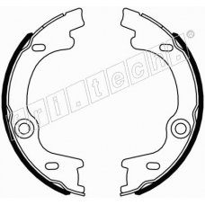 1049.169 fri.tech. Комплект тормозных колодок, стояночная тормозная с