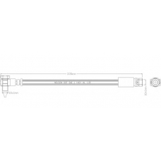 6195 REMKAFLEX Тормозной шланг