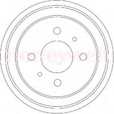 329044B BENDIX Тормозной барабан