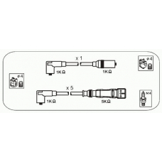 ABM36 JANMOR Комплект проводов зажигания