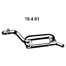 19.4.61 EBERSPACHER Глушитель выхлопных газов конечный