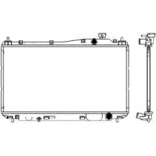 3211-1015 SAKURA  Automotive Радиатор, охлаждение двигателя