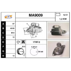 MA9009 SNRA Стартер